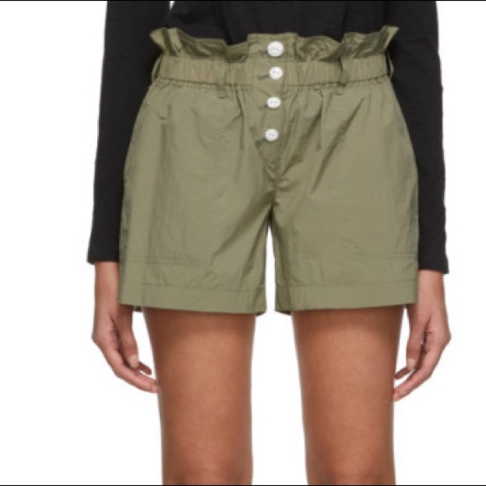 Rag & Bone Green Glenn Shorts 4